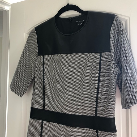 Theory Dresses & Skirts - Theory leather dress Theory Dresses & Skirts - Theory leather dress